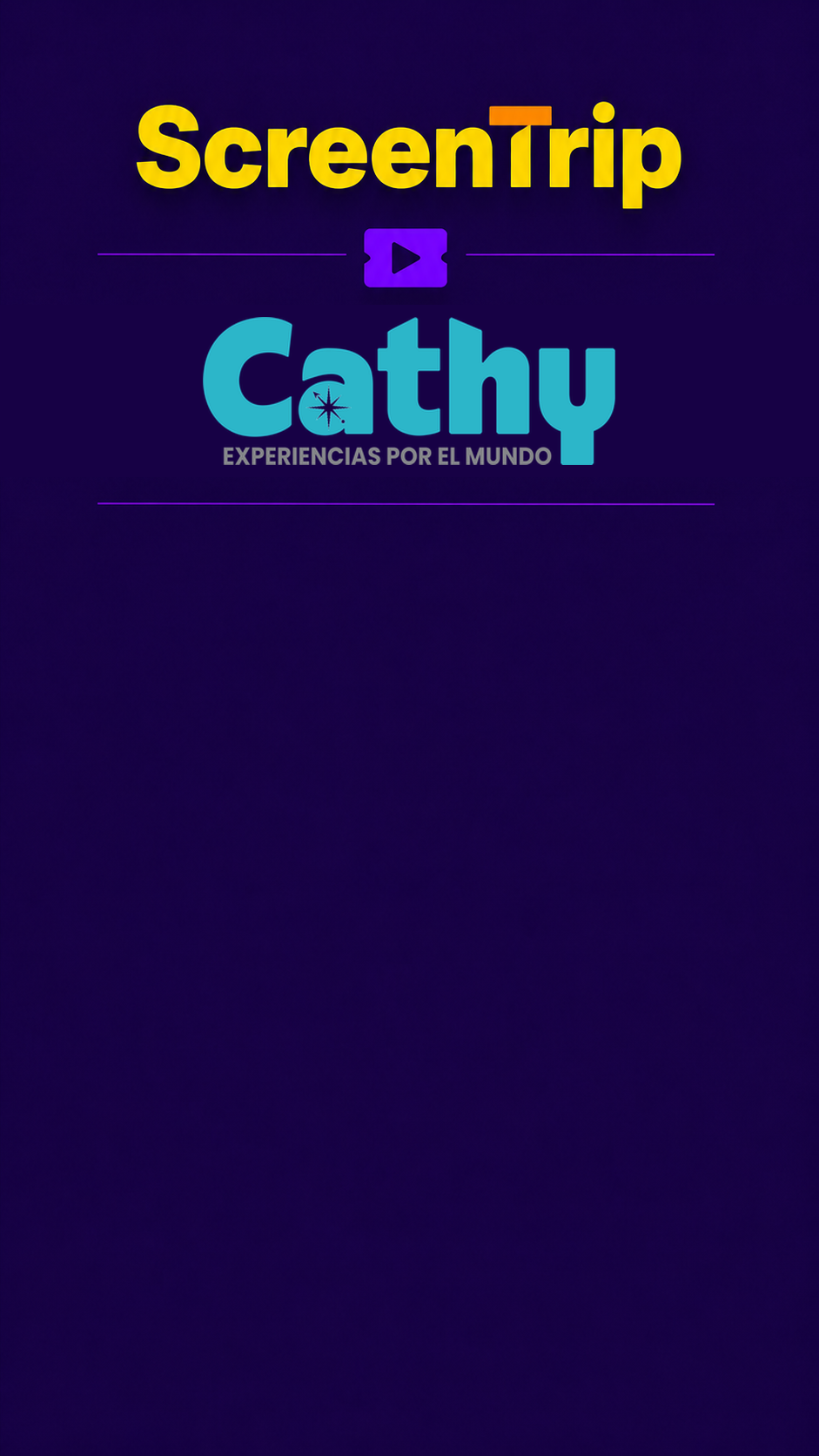 ScreenTrip — Cathy's Bucket List Experiences