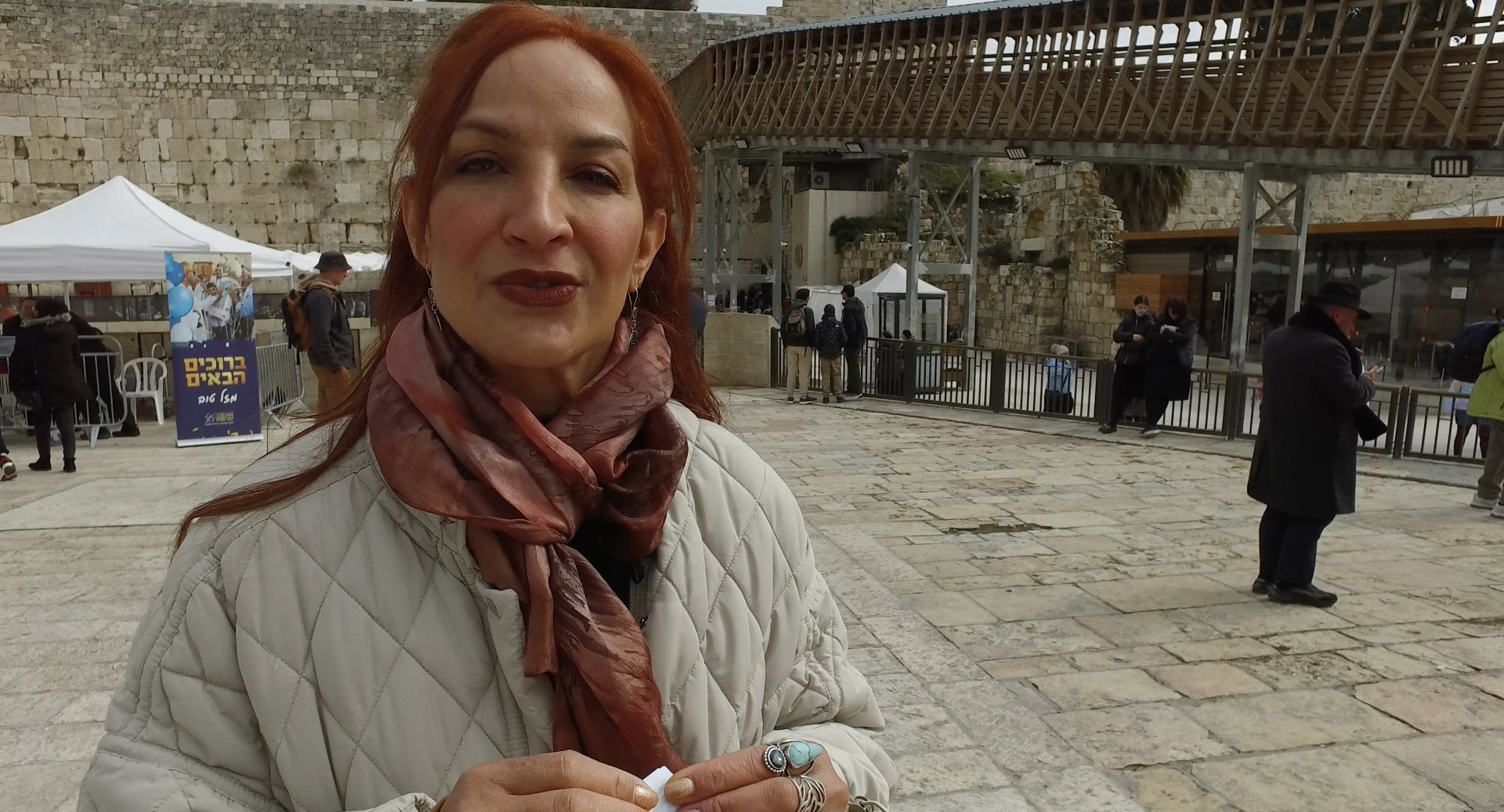 Mystical Destinations presenter in Jerusalem