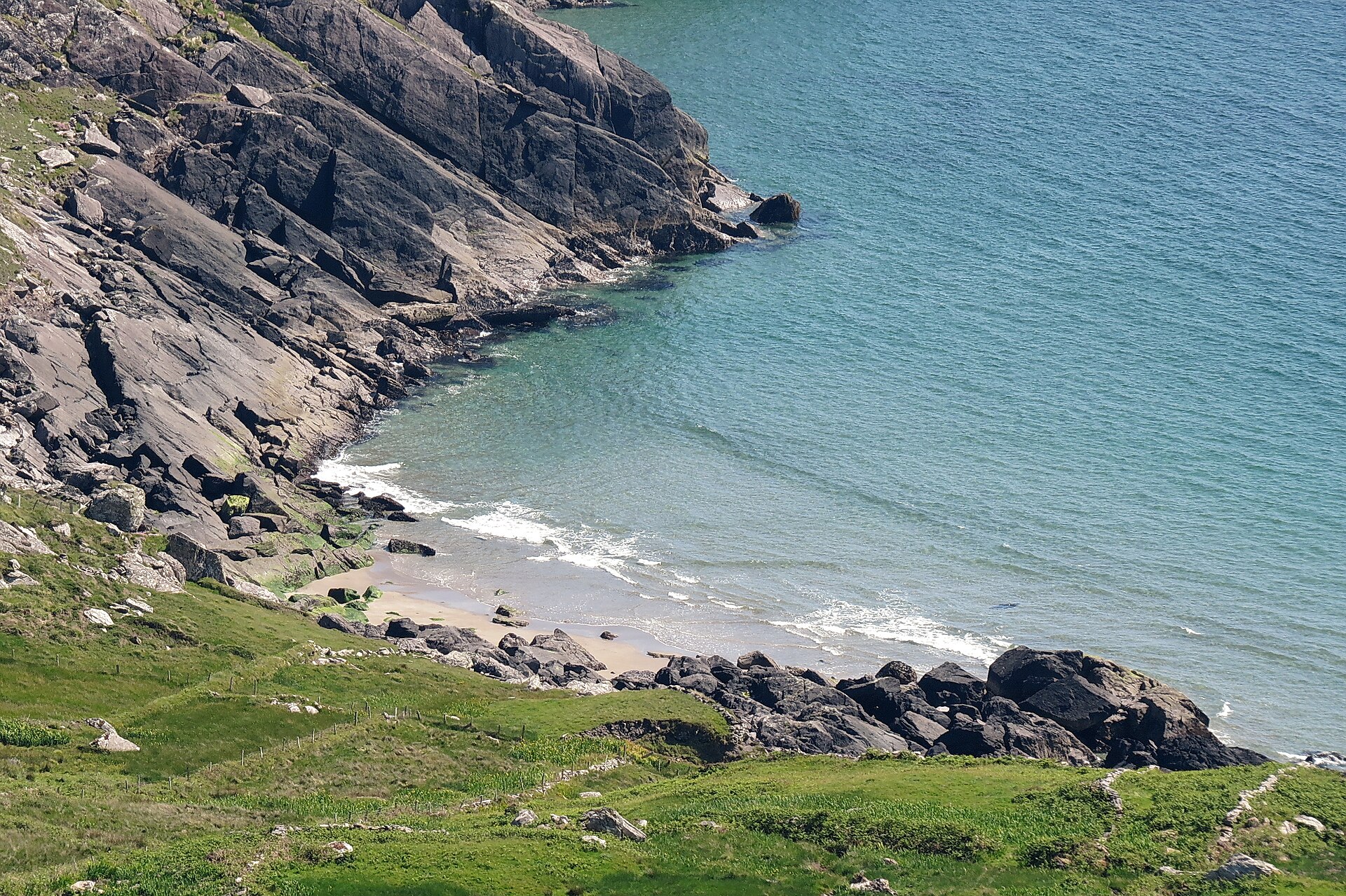 Costa atlántica del Ring of Kerry, en el condado de Kerry, Irlanda.